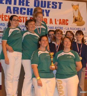 Les archers ardinois dans leur jardin image article droite
