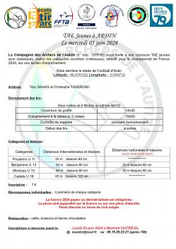 Mandat tae jeune 05 juin 2024 image
